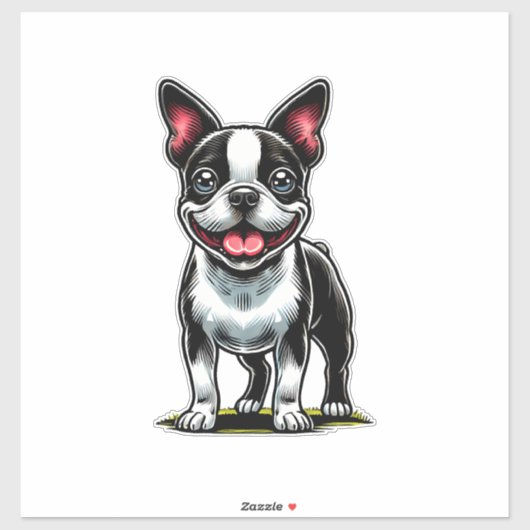 Sticker Chien Sweet Bustie (Feuille)
