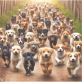 Sticker Chiens (Devant)