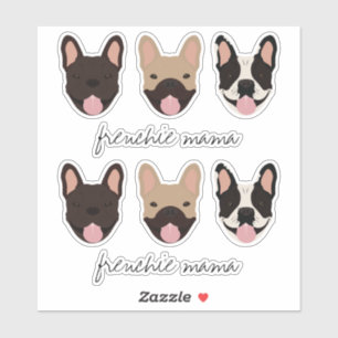 Sticker Chiens français de Frenchie Mama