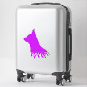 Sticker Chihuahua (Sur valise)