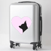 Sticker Chihuahua (Sur valise)