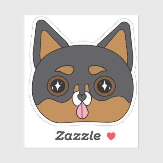 Sticker Chihuahua (Feuille)