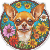 Sticker Chihuahua (Devant)