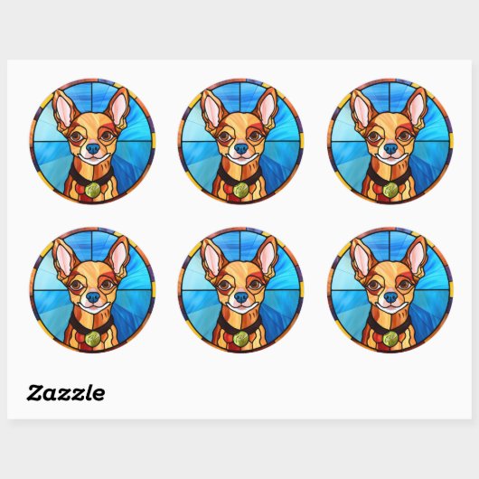 Sticker Chihuahua Chig Pack (Feuille)
