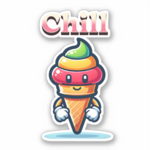 Sticker Chill Rainbow Sherbet