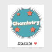 Sticker Chimie (Feuille)