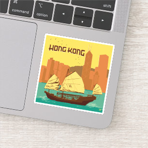 Sticker Chine   Hong Kong