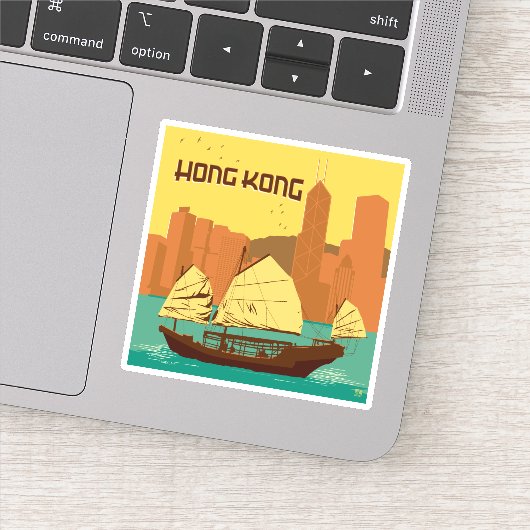 Sticker Chine | Hong Kong (Détail)