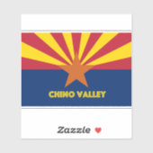 Sticker Chino Valley AZ (Feuille)