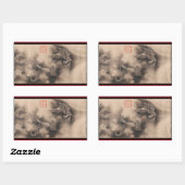 Sticker chinois pour le nouvel an 2024 (Feuille)