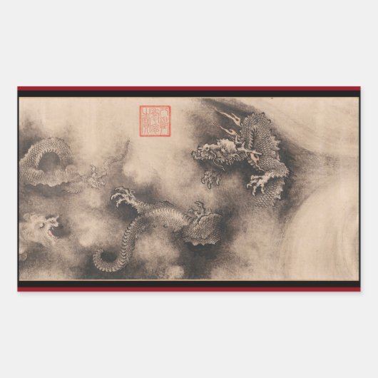 Sticker chinois pour le nouvel an 2024 (Devant)