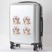 Sticker Chiot (Sur valise)
