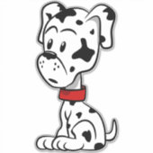 Sticker Chiot dalmate (Devant)