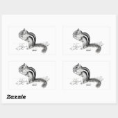 Sticker Chipmunk (Feuille)