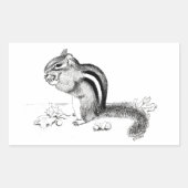 Sticker Chipmunk (Devant)