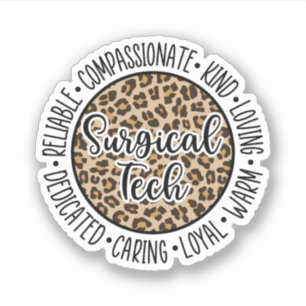 Sticker Chirurgie Chirurgie Vie Chirurgiste Technicien ST