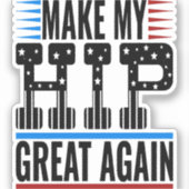 Sticker Chirurgie de hanche (Recto)