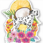 Sticker Chirurgie d'été dalmate (Devant)