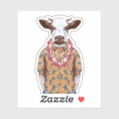 Sticker Chirurgie hawaïenne (Feuille)