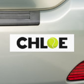 Sticker Chloe Tennis (En voiture)