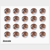 Sticker chocolat (Feuille)