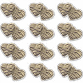 Sticker Chocolat bonbon coeur romantique amour mignon (Devant)