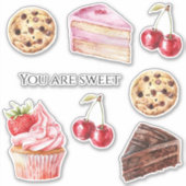 Sticker Chocolate Chip Cookie (Devant)