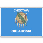 Sticker Choctaw Oklahoma (Devant)