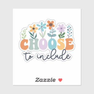 Sticker Choisir d'inclure