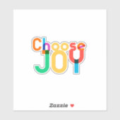 Sticker Choisir la joie (Feuille)