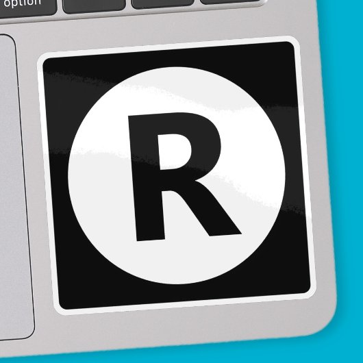 Sticker Choisir une lettre | Police : Ouvrir Sans Condensé