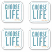 Sticker Choisissez Life Deuteronomy 30:19 Pro-Life (Devant)