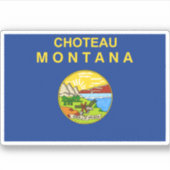 Sticker Choteau Montana (Devant)