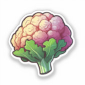 Sticker Chou-fleur de dessin (Recto)