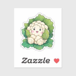 Sticker Chou-fleur Kawaii