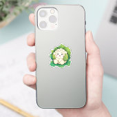 Sticker Chou-fleur Kawaii (Téléphone)