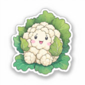 Sticker Chou-fleur Kawaii (Recto)