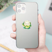 Sticker Chou-fleur Kawaii (Téléphone)