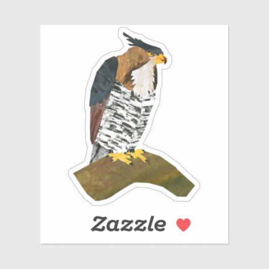 Sticker Chouette faucon (Feuille)