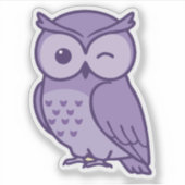 Sticker Chouette mignonne (Devant)