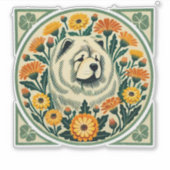 Sticker Chow Chow (Devant)