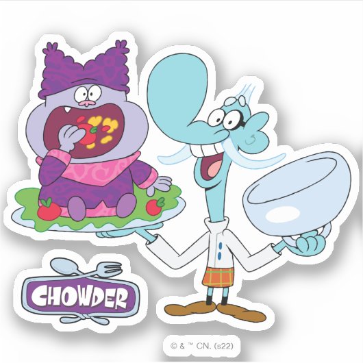 Sticker Chowder et Mung Daal (Devant)