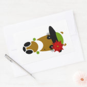 Sticker Chrissie Rectangle (Enveloppe)