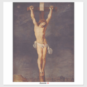 Sticker Christ mort sur la croix par Pierre Paul Rubens Ar