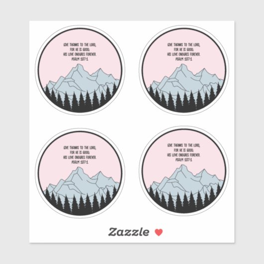 Sticker Christianisme (Feuille)