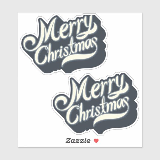 Sticker Christmas 17 (Feuille)