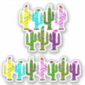 Sticker Christmas Cactus (Devant)