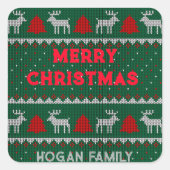 Sticker Christmas Holly Berry Restauration (Voorkant)