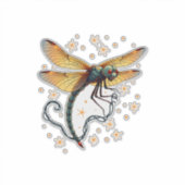 Sticker Christmas Lights Dragonfly (Devant)