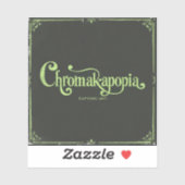 Sticker chromakopia, tyler le créateur (Feuille)